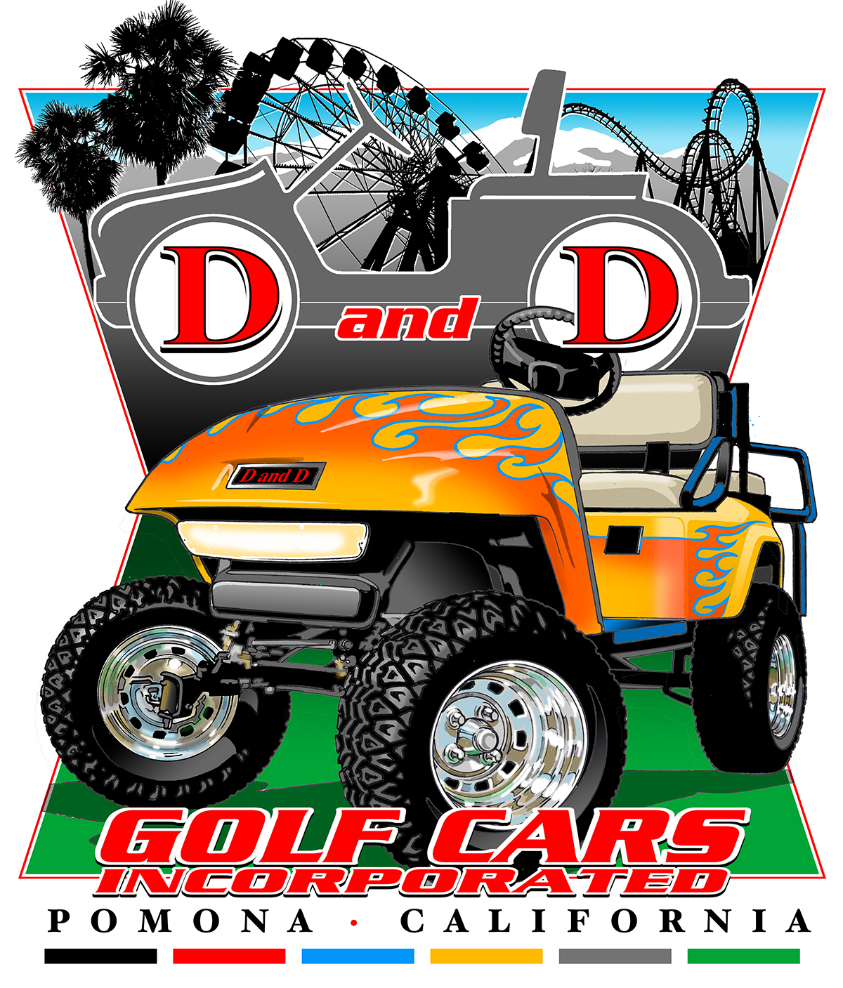 D and D Golf cars